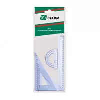 Plastik olchagichlar toplami Stamm 30 sm  4 dona  PVX paketi. (Art. - NG15) Shaffof