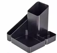 Органайзер для канцелярских принадлежностей Стамм Имидж  4 отдела  карт. уп (Арт. - ОР31) Черный