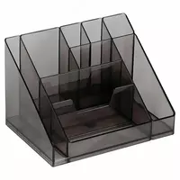 Органайзер для канцелярских принадлежностей Стамм Каскад  9 секций  карт. уп. (Арт. - ОР14) Серый