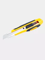   Kantselyariya pichogi Deli PRO  plastmassa  18 mm  PVX. paket (m. - 2047) Sariq/qora