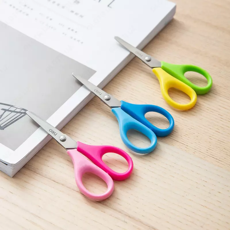 Канцелярские детские ножницы "Deli" MagicZoo