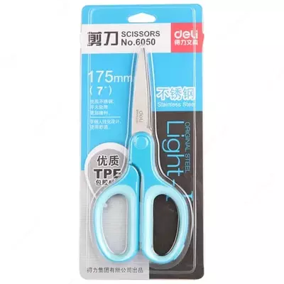 Kantselyariya qaychi "Deli" Light-L