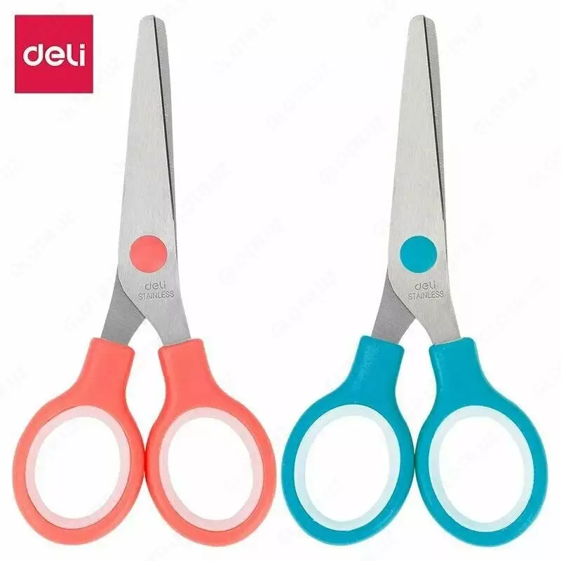 Канцелярские школьные ножницы "Deli" 132 мм