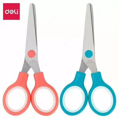 Kantselyariya maktabi qaychi "Deli" 132 mm