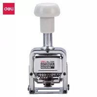 Однострочный автоматический нумератор "DELI" 6-ти разрядный