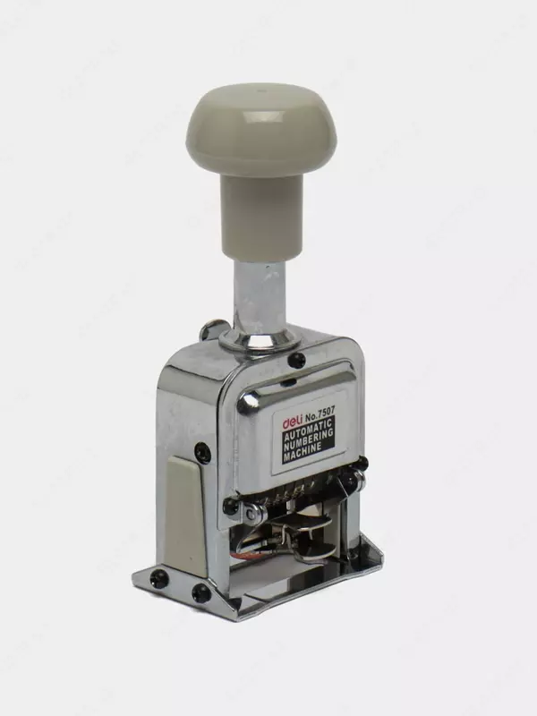 Однострочный автоматический нумератор "DELI" 7-ми разрядный