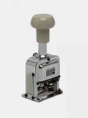 Однострочный автоматический нумератор "DELI" 7-ми разрядный