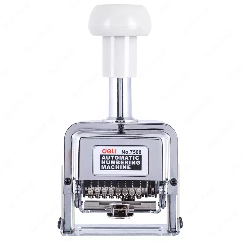 Однострочный автоматический нумератор "DELI" 8-ми разрядный