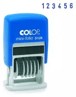 Самонаборный нумератор "Colop" Mini-folio S 126