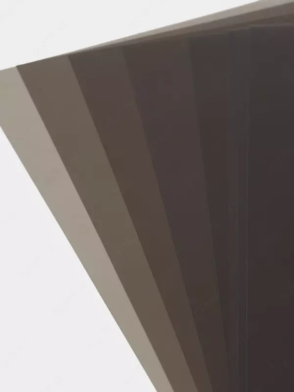  Bindi 0 20 mm  200 mikron  A4  100 dona boglash uchun plastik qopqoqlar toplami. (Art.- 20100PVCsm) Tutun - 