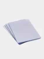  Набор пластиковых обложек для переплета Bindi 0.18 мм  180 мкм  А3  100 шт. (Арт.- 18100-A3PVCcl) Прозрачный - 