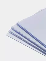   Набор пластиковых обложек для переплета Bindi 0.18 мм  180 мкм  А3  100 шт. (Арт.- 18100-A3PVCcl) Прозрачный