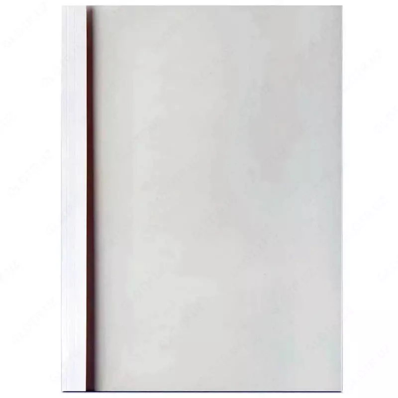  Набор пластиково/картонных обложек для термопереплета Deli 4 мм  А4  10 шт. (Арт.- 3866) Прозрачный - 