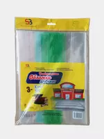   Набор прозрачных регулирующих обложек для книг Concept 233 х 450 мм  ПЭ 60 мкм (Арт.- 1-9 кл.)