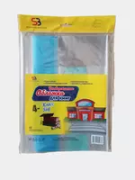  Набор прозрачных регулирующих обложек для книг Concept 233 х 450 мм  ПЭ 60 мкм (Арт.- 1-9 кл.) Только в розницу