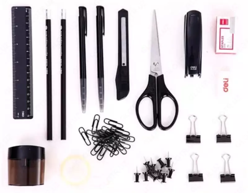  Deli Maxi ish yuritish buyumlari bilan organizator  15 dona  aylanadigan. (m. - 38250) Qora - 