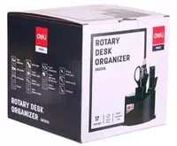   Deli Maxi ish yuritish buyumlari bilan organizator  15 dona  aylanadigan. (m. - 38250) Qora