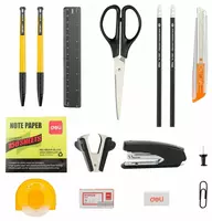  Deli Maxi ish yuritish buyumlari bilan organizator  17 dona  statsionar. (m. - 38252) Qora - 