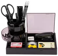 Deli Maxi ish yuritish buyumlari bilan organizator  16 dona  statik. (m. - 38254) Qora