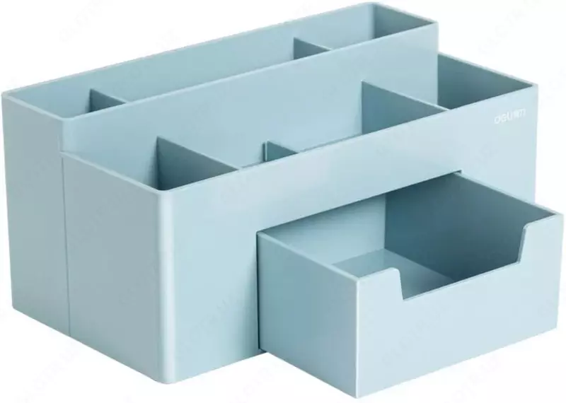 Deli ish yuritish uchun organizator 7 bolim  kartalar. paket (m. - 8913-bl.) Moviy