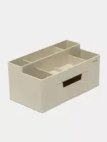 Органайзер для канцелярских принадлежностей Deli 7 секц.  карт. уп (Арт. - 8913-bej) Бежевый