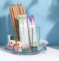  Deli ish yuritish uchun organizator 7 ta bolim  aylanuvchi  kartalar. paket (m. - 8942-bl.) Moviy/shaffof Chakana savdo