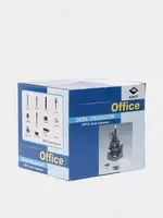   Органайзер с канцелярскими принадлежностями Office Sunlit  15 предметов  вращ.  карт. уп. (Арт. - 155-DSO) Черный