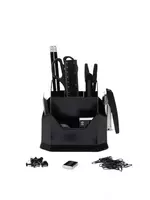 Органайзер с канцелярскими принадлежностями Office Sunlit  15 предметов  стац.  карт. уп. (Арт. - 157-DSO) Черный