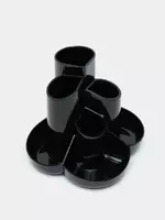   Органайзер для канцелярских принадлежностей O-Life 9 предметов  стац  карт. уп. (Арт. - 357-Sbk) Черный