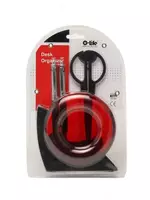 O-Life ish yuritish buyumlari uchun organizator 5 dona  statik  blister (Art. - 360-SCrd) Qizil