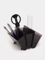 Органайзер для канцелярских принадлежностей O-Life 5 предметов  стац  карт. уп. (Арт. - 903-Sbk) Черный