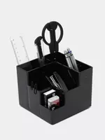 Органайзер для канцелярских принадлежностей O-Life 9 предметов  стац  карт. уп. (Арт. - 929-Sbk) Черный