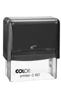 Штемпельная оснастка для прямоугольной печати Colop Printer С60 (чр/сн)  37 х 76 мм (Арт. - 164471) Ассортимент