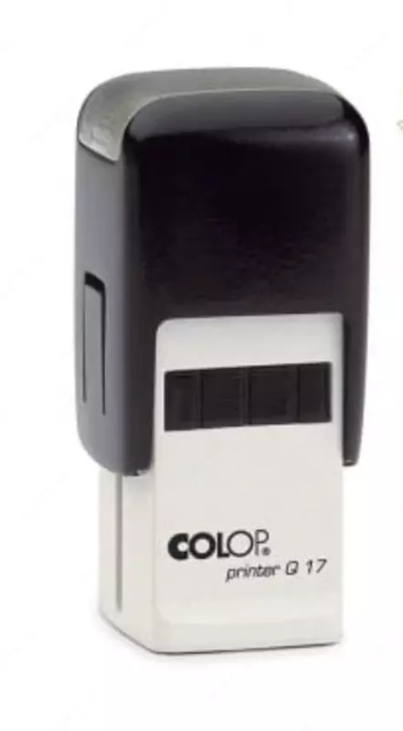 Штемпельная оснастка для квадратной печати Colop Printer Q17 (чр/сн)  17 х 17 мм (Арт. - 103041) Ассортимент