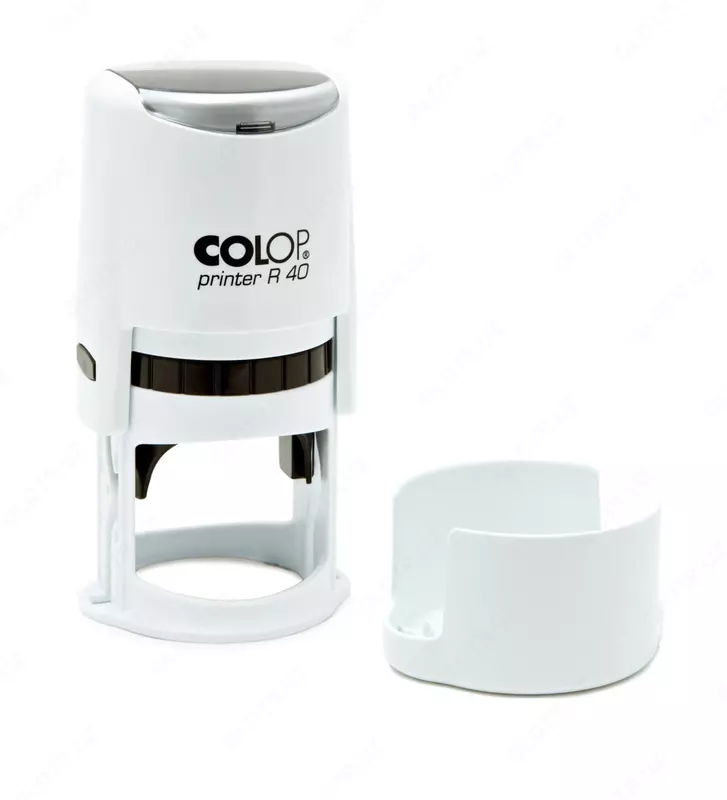 Colop dumaloq shtamp uchun shtamp uskunalari Printer R40N (sn)  d 41 5 mm (Art. - 148405) Oq