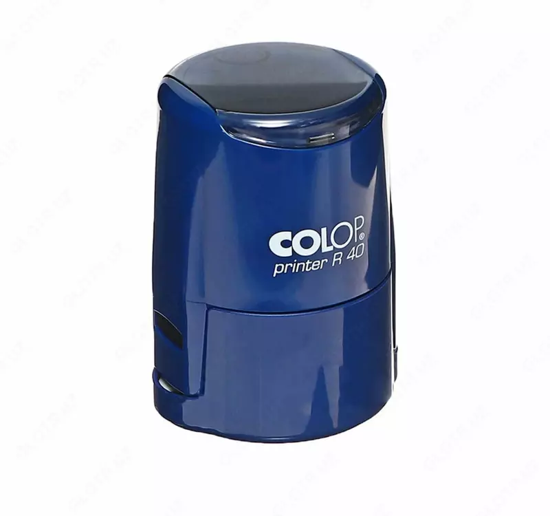  Dumaloq chop etish uchun shtamp uskunalari Colop Printer R40N (sn)  d 41 5 mm (Art. - 153401) Kobalt/qora - 