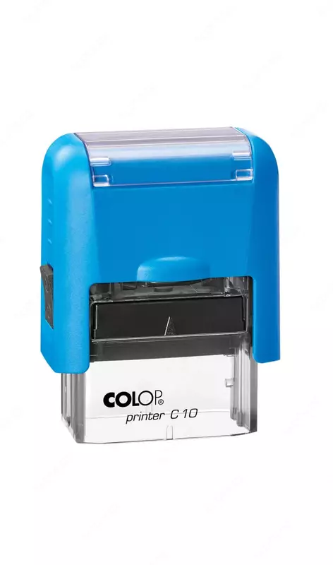  Штемпельная оснастка для прямоугольной печати Colop Printer С10 (чр/сн)  10 х 27 мм (Арт. - 164310) Ассортимент - 