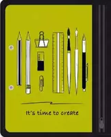 Папка для канцелярских принадлежностей Феникс+ А5  1 отд.  пластик  257 х 207 мм (Арт.- 46708) Зеленая