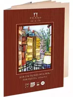 Папка с бумагой для пастелей Лилия Холдинг Палаццо. Италия   А3  10 л.  280 г/м2  42 х 29.7 см (Арт.- ПП3-сл) Слоновая кость