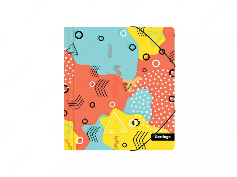 Папка для тетрадей Berlingo Memphis  1 отд.  А5+  197 х 220 х 5 мм  600 мкм (Арт. - FB5_A5S04) Цветная