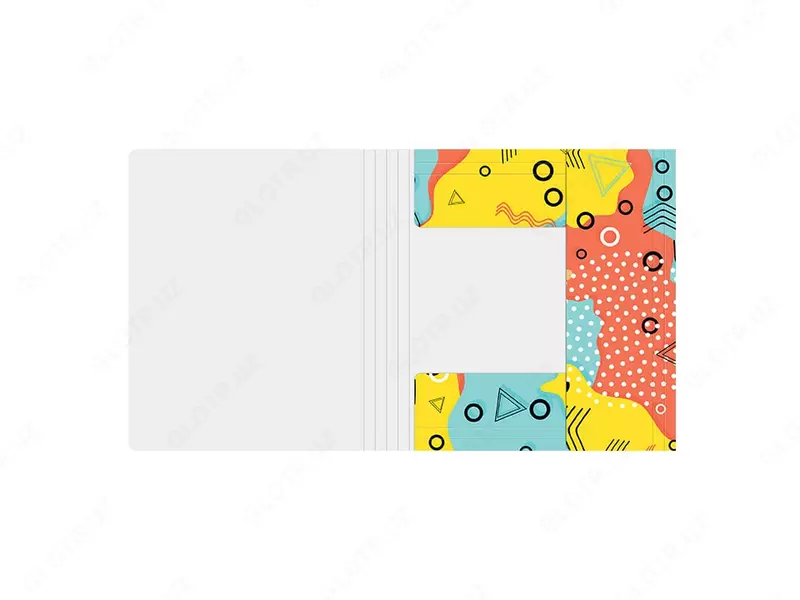  Папка для тетрадей Berlingo Memphis  1 отд.  А5+  197 х 220 х 5 мм  600 мкм (Арт. - FB5_A5S04) Цветная - 