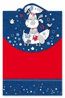  Папка для тетрадей Феникс+ Зверушки  1 отделение  А4  25 х 33 см  заст. липучка (Арт.- 47022) Цветная - 