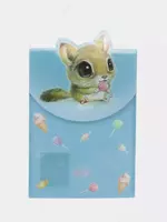 Feniks+ Chinchilla daftarlari uchun jild  1 dona  22 x 31 sm  mahkamlangan. Velcro (Art. - 49646) Moviy