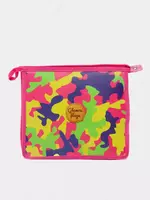  Папка для тетрадей Феникс+ Glamou Flage  1 отд.  А5  233 х 200 х 50 мм  заст. молния (Арт. - 46690) Цв. ассорти - 