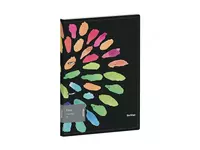 Plastik hujjat papkasi Berlingo Aqua  2 ta D-halqa  24 mm  A4  600 mikron  ichki. chontak (Art. - RB4_2D011) Rangli