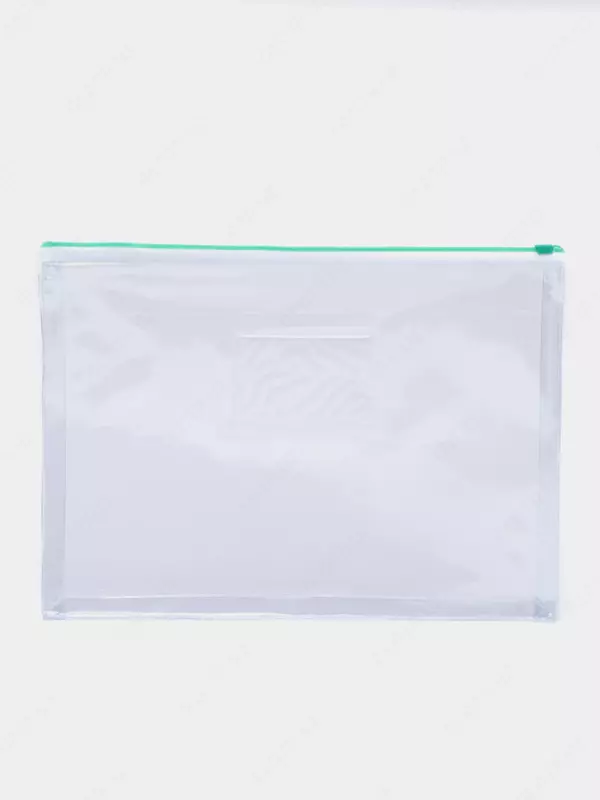  Plastik fayl papkasi Deli  1 bolim  A4  mahkamlangan. ZIP fermuar (m. - 5586) - 