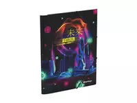 Папка для документов Berlingo Futureal  1 отд.  А4  320 х 246 х 50 мм  600 мкм (Арт. - FB4_A4S12) Цветная