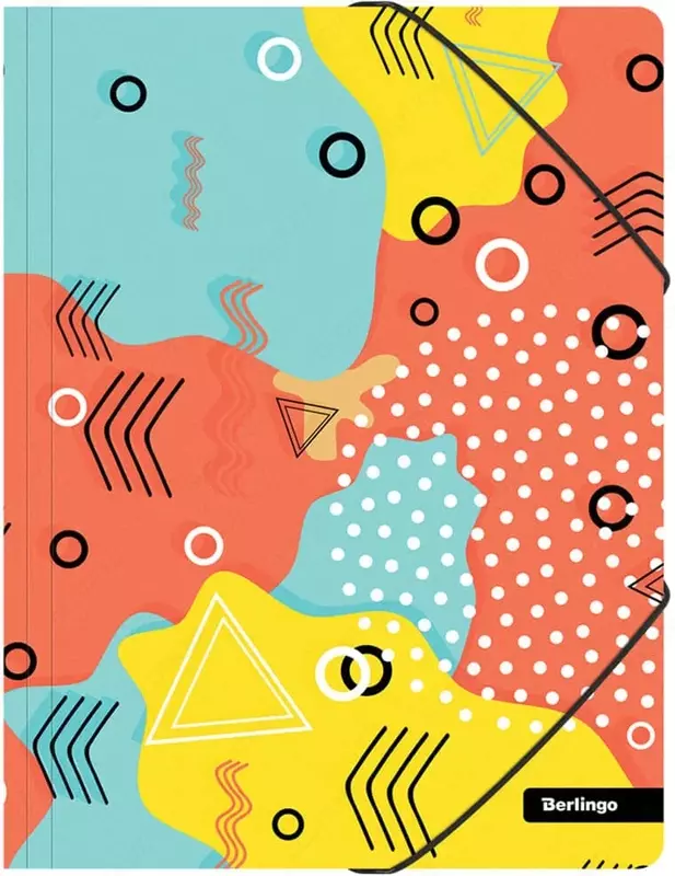 Hujjatlar jildi Berlingo Memfis  1 bolim  A4  320 x 246 x 50 mm  600 mikron (Art. - FB4_A4S04) Rang