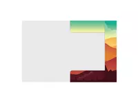  Папка для документов Berlingo Scenic  1 отд.  А4  320 х 246 х 50 мм  600 мкм (Арт. - FB4_A4S16) Цветная - 