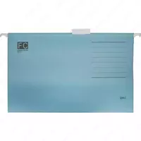   Подвесная папка для документов Deli F4  1 отд.  36.2 х 23.5 см (Арт. - 5469) Цв. ассорти